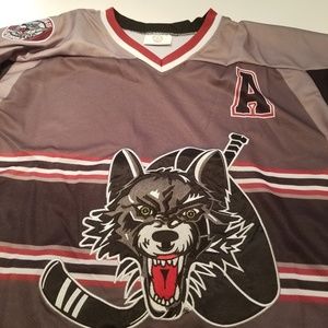 Chicago Wolves Hockey Jersey Size Large.